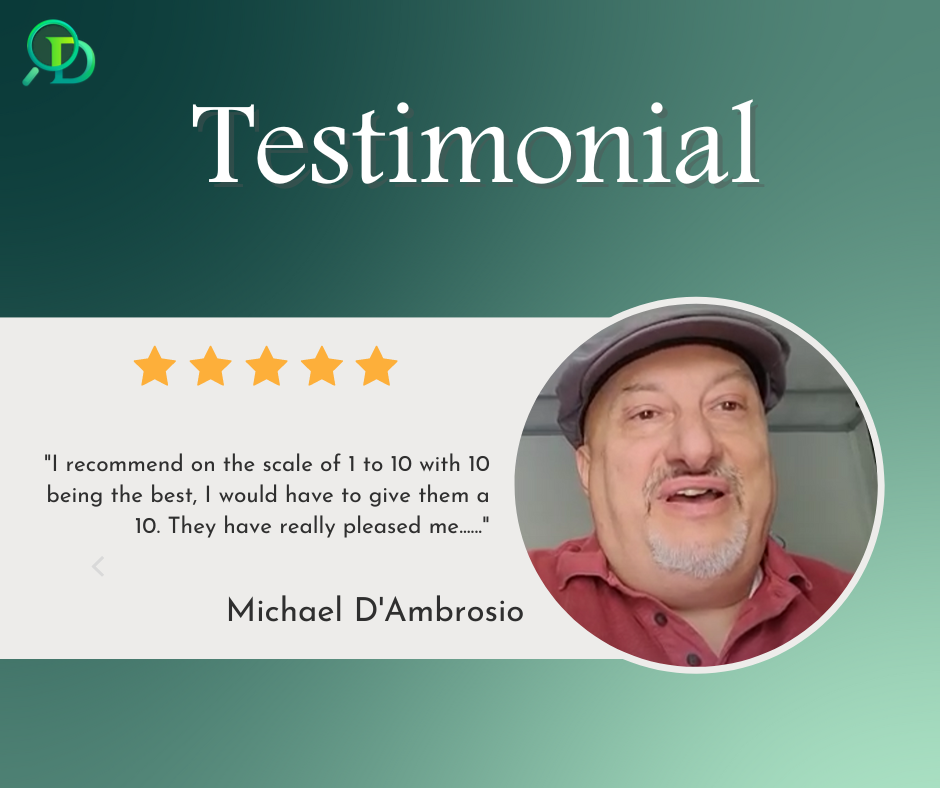 Testimonial of Michael D'Ambrosio: Quantum Discovery is Not a Scam!