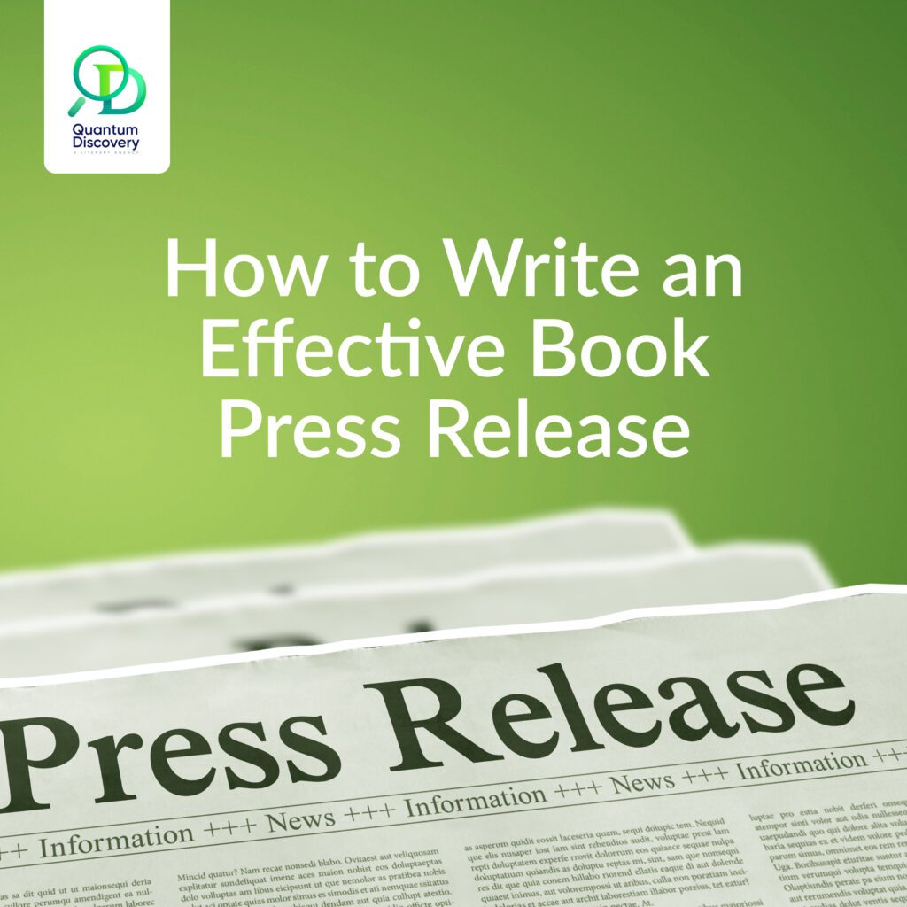 How to Write an Effective Book Press Release